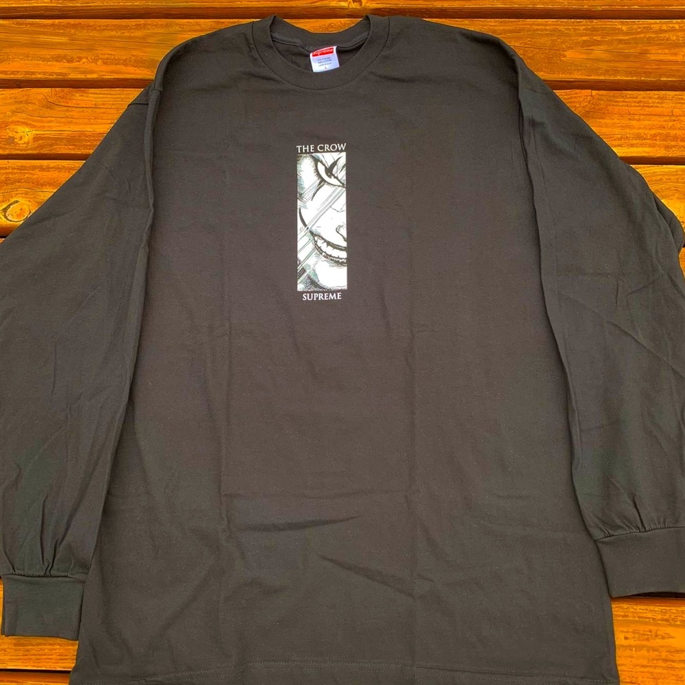 Supreme “The Crow” Long Sleeve Tee Black size L